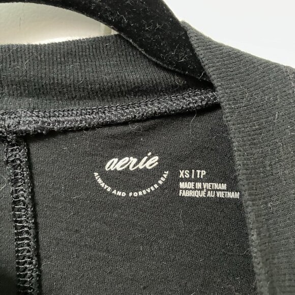 Aerie John Galt Shirt Bundle Womens XS Cropped Long Sleeve Basics Lot of 3 - Picture 9 of 14